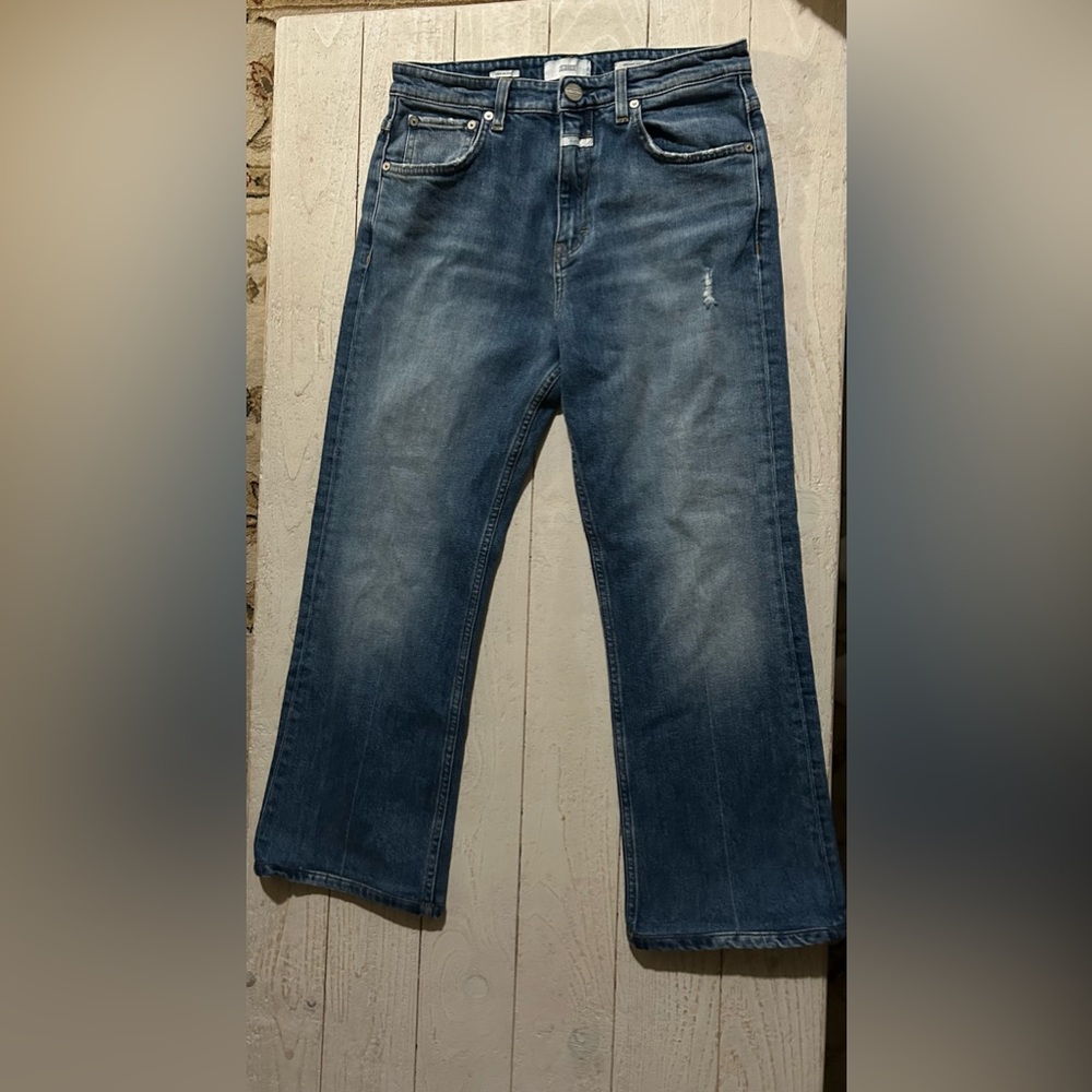 Closed Baylin Slim Fit Cropped Slight Flare Jeans Size 28